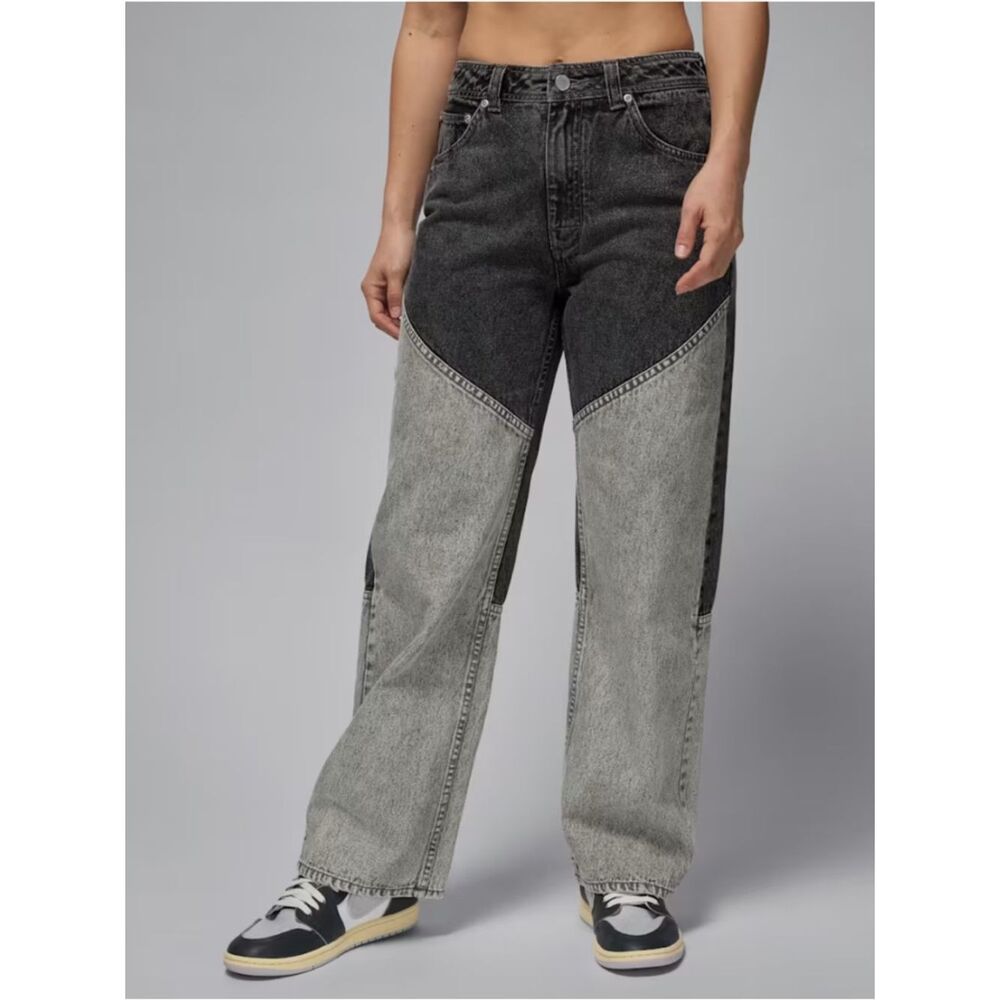Nike Air Jordan Denim Pants 'Black/Flat Pewter' HF9441 010 New! Rare Sold Out!